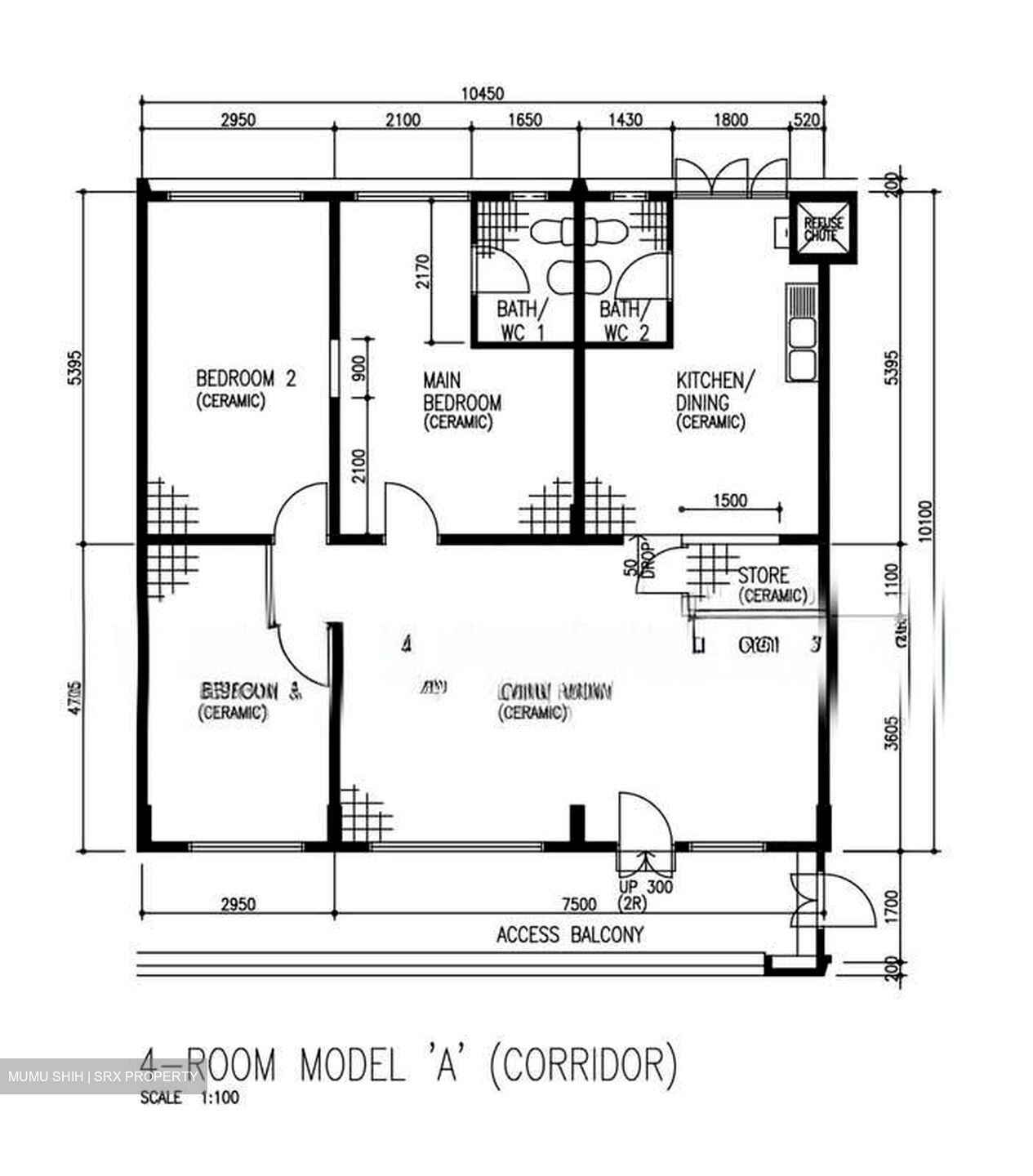 Blk 826 Jurong West Street 81 (Jurong West), HDB 4 Rooms #530683491